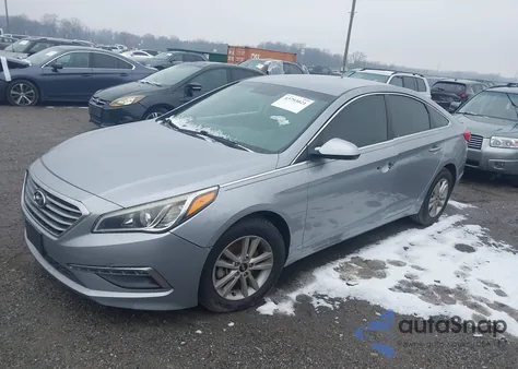 2015 Hyundai Sonata Se из США, поврежденный, VIN 5NPE24AF7FH224842